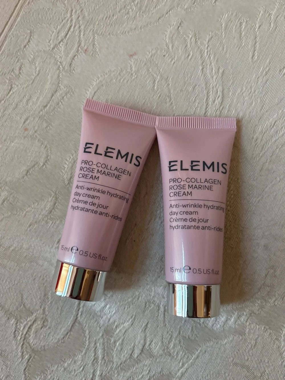 Elemis Pro Collagen Rose Marine Cream Moisturizer Duo Bundle NWT